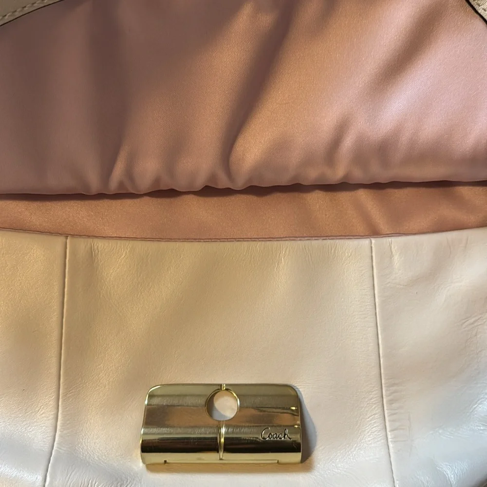 Cream/white Coach Crossbody Bag - Picture 10 of 17